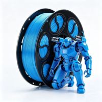 Filament d'imprimante 3D PLA multicolores Yosoo Silk 1,75 mm 1 kg compatible PVA PETG/ASA/TPU/PLA pour impression 3D
