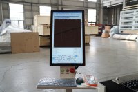 Machine de découpe laser à fibre à haute efficacité avec source Max Photonics, machine de découpe laser automatique pour atelier de métallurgie
