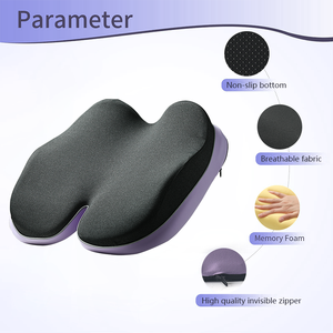 Lianda C-049 New Arrival Coccyx chỉnh hình Ghế Đệm Bộ nhớ bọt Ergonomic áp lực cứu trợ ghế đệm cho xe văn phòng - Product Image 5