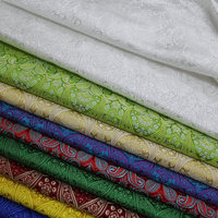 Tissu Jacquard Écologique Occultant Double Face pour Vêtements Hommes et Filles, Tissu Brocart Damassé