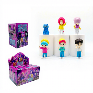 Figur Puzzle Lepas Pasang Hiasan Meja Gantungan Kunci Grosir 10cm Figur Anime KPOP Demon Hunter - Product Image 1