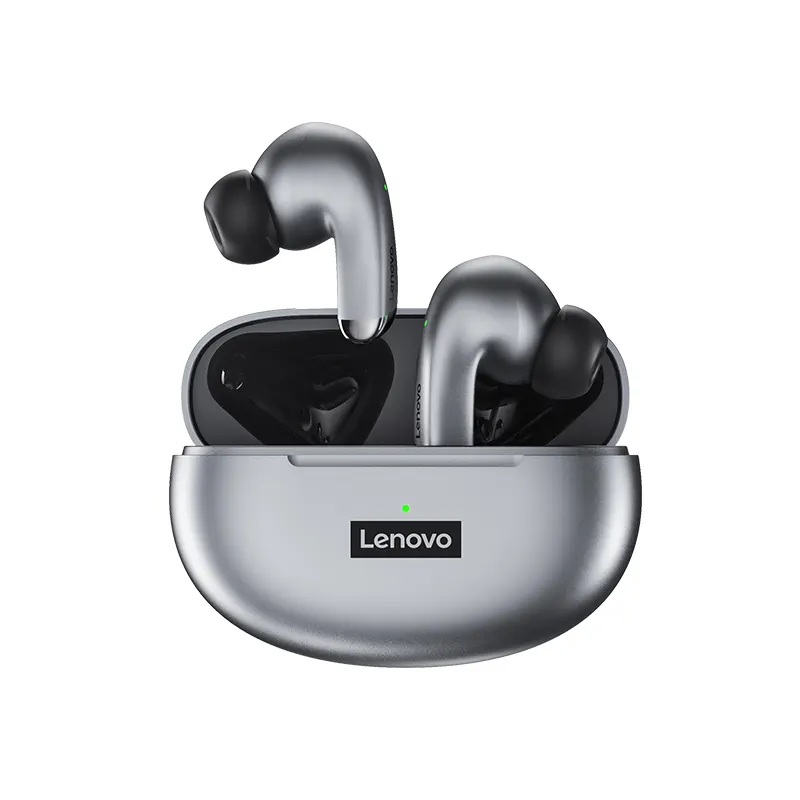 Harga Pabrik Lenovo LP5 Earbud Tanpa Kabel Bass Boost Headphone Bluetooth In Ear Pengurangan Kebisingan Earbud Bluetooth Nirkabel