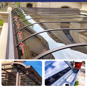 Polycarbonate <b>Plastic</b> <b>Sheet</b> PC Endurance Board for DIY Greenhouse Awning Canopy Flame Retardant Impact Resistant - Product Image 3