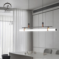 Lampe suspendue LED décorative moderne, nouvelle conception, pour hôtel, entrepôt, intérieur contemporain, fabriquée sur mesure