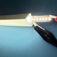 Diffuseur triangulaire en silicone givré pour bande LED flexible, utilisation intérieure et extérieure