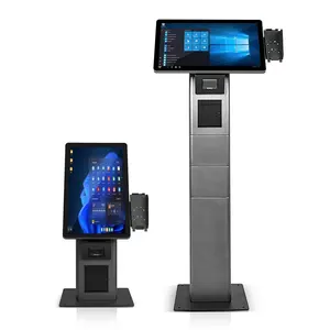 Order mengambil mesin Tablet memesan layanan mandiri Terminal pembayaran Bank mesin Atm 21.5 inci TFT-LCD layar sentuh SDK, LED
