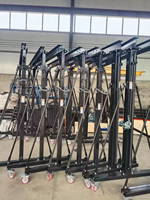 Portique mobile robuste à roues pour entrepôt