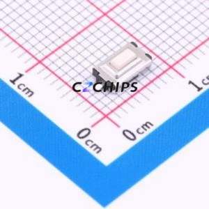 ZX-QC-LT392932526 Tactile Switch SMD Switch Single Pole Single Throw Rectangle Button 1.6N Vertical Mount - Product Image 1