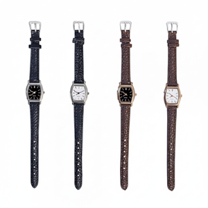 Orologio da polso meccanico quadrato giornaliero da donna e ragazza Design alla moda per gli studenti - Product Image 1