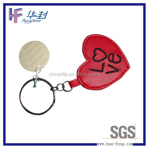 <span class=keywords><strong>Porte</strong></span>-clés en <span class=keywords><strong>cuir</strong></span> PU personnalisable de la marque DF, taille 4cm*5cm, avec gravure, cadeau souvenir pour <span class=keywords><strong>papa</strong></span>, vente chaude - Product Image 3