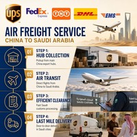 Saudi-Arabien DDP Express Spedition China Tür-zu-Tür LCL Konsolidierung Luft- und Seefracht-Service 45-50 Tage Versicherung