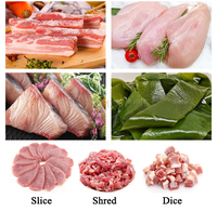 Trancheuse à viande commerciale découpeuse électrique 3.5mm/5mm trancheuse à viande automatique Deli viande jambon trancheuse Cutter