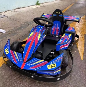 Nouveaux Manèges de Parc d'Attractions de Style Sportif 2 Places Voiture de Course <span class=keywords><strong>Karting</strong></span> Électrique Batterie Go Kart pour Enfants et Adultes à Vendre - Product Image 3