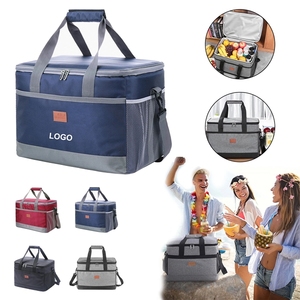 Bolsa Térmica de un Solo Hombro, Moderna, para Picnic, Almacenamiento en Frío para Automóvil, Aislamiento Térmico Rojo, Anti-Fugas - Product Image 1