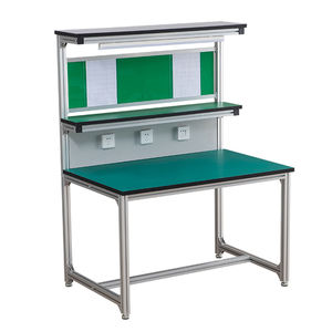 Çalışma tezgahı masa dosya tezgah masa üstü iş istasyonu antistatik worktable alüminyum özel endüstriyel profesyonel tezgah - Product Image 3