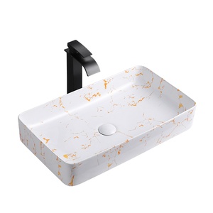 Cabinet countertop bathroom cheap fashion marble pedestal wash basin