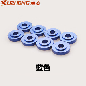 Buje con Brida Xuzhong de Aluminio Rojo de 8mm para Eje de 6.2mm de Longitud para Palanca de Cambios de Coche - Product Image 2