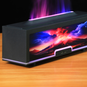 Humidificador de fuego de chimenea de vapor de agua colorido de llama para máquina de aromaterapia con linterna de funcionamiento de Color - Product Image 5