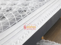 Matelas hypoallergénique King Size, confortable, luxueux, avec couche supérieure en mousse souple, ressorts ensachés rafraîchissants, pour hôtel