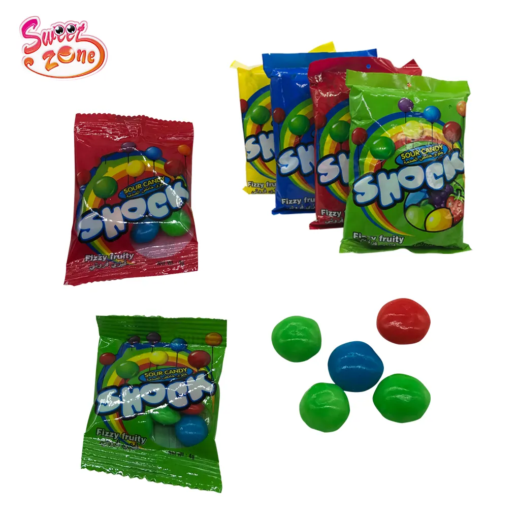 Fizzy Fruity Sour Chewing Candy