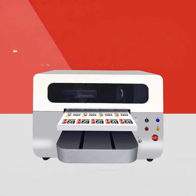 Industrial Roll-to-Roll UV Printer for Multicolor A3 Crystal Labels and High-Speed Plate Production