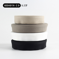 Ceinture élastique haute ténacité personnalisée pour sous-vêtements et vêtements de sport, en polyester/nylon, tailles et couleurs personnalisables