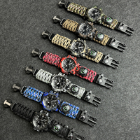 Jam Tangan Olahraga Pria Jam Tangan Analog Digital Pria Jam Tangan Taktis Multifungsi untuk Bertahan Hidup Penjualan Terlaris