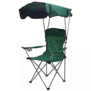 Sombrilla Portátil Plegable y Económica para Camping, Silla de Playa con Toldo - Product Image 1