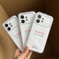 Étui de protection complet pour objectif d'appareil photo pour Honor 600 Smart 5G 600 Pro X6D X8D X7D X9D Coque de téléphone transparente en silicone TPU souple