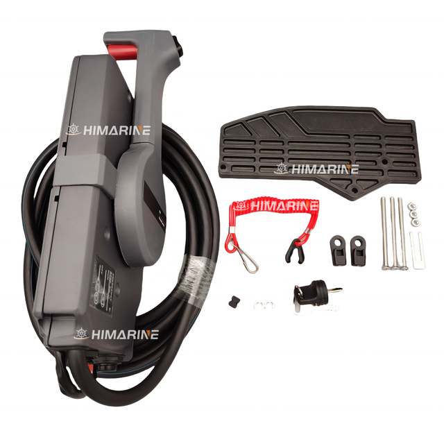 703-48207-22 Boat Remote Control Box with 10Pin Wire Harness Push to Open for Yamaha Outboard Motor Boat Engine Parts