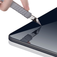 XOWO Verre trempé ultra-fin 2.5D anti-rayures de qualité supérieure 9H, super transparent 99%, protection d'écran pour iPad