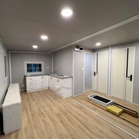 Maison conteneur extensible double face de 20 pieds, 3 chambres, 2 salles de bain, certifiée CE, appartement et bureau de luxe, maison complète