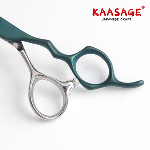 Bộ kéo cắt tóc chuyên nghiệp CNC Premium Green VG10, kéo tỉa tóc cho thợ cắt tóc, lưỡi thép không gỉ - Product Image 6