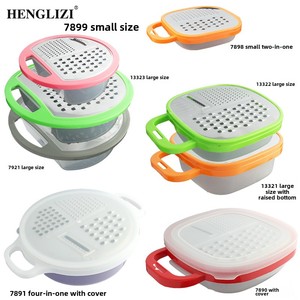 In acciaio inossidabile Multi-funzionale verdure Cutter manuale in plastica grattugia trituratore trituratore grossolano strumento magico <span class=keywords><strong>per</strong></span> uso domestico - Product Image 2