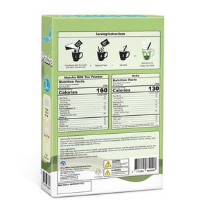 Alody Quick Brew Matcha Boba <b>Drink</b> 3 Sets/Box with Tapioca Balls and No Additives - Product Image 6