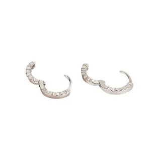 hoop earrings stainless steel wholesale zarcillos plata 925 erings women earrings pendientes de moda 2022 2023 arete de iman