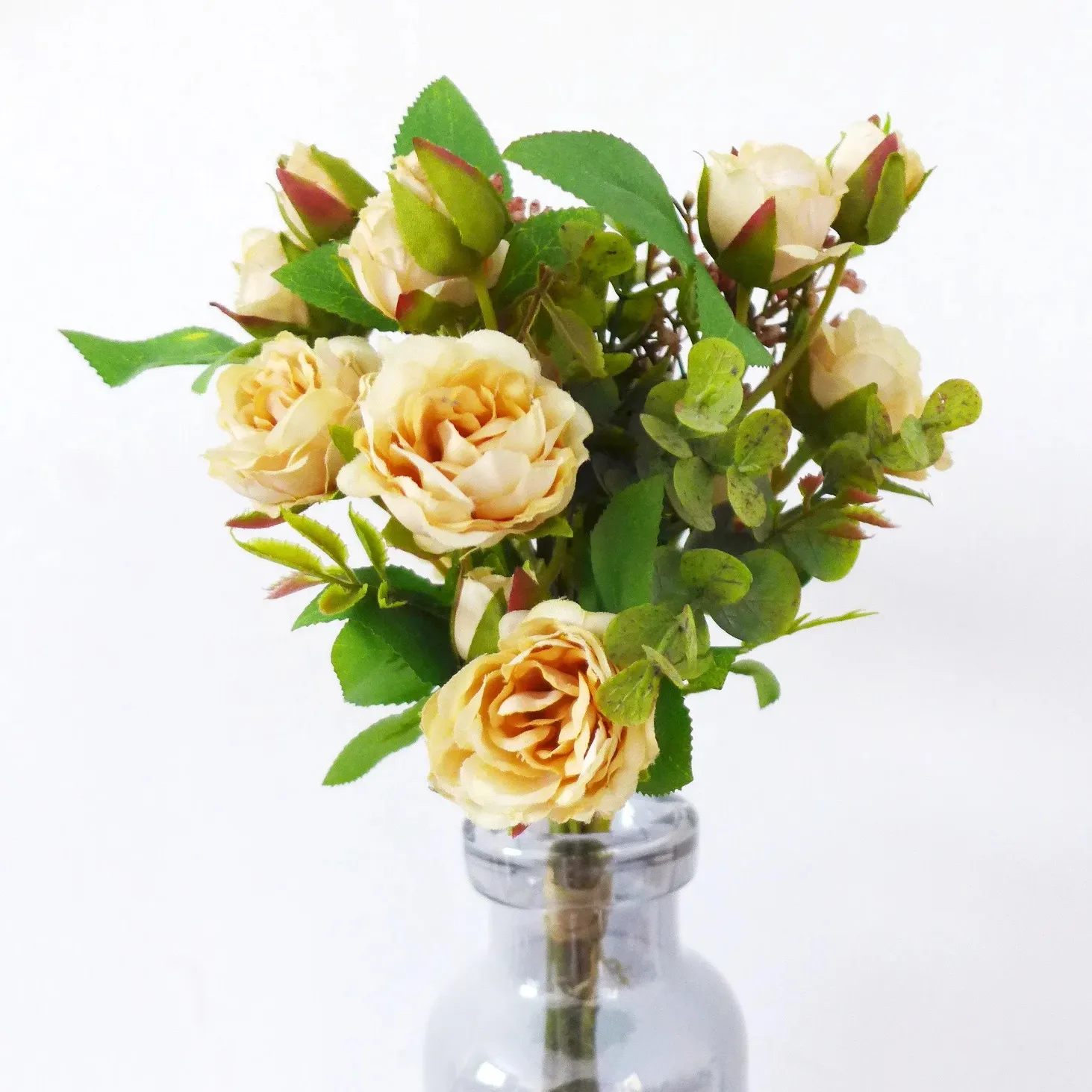 Yapay güller yapay ipek gül çiçek ipek gül çiçek düğün buketi parti ev dekorasyon