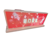 Écran LED pour toit de taxi, haute luminosité, P3.91, étanche, pour publicité extérieure, pour voitures, 4G/5G Wifi GPS