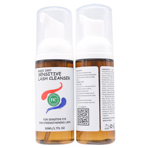 Mousse nettoyante pour les cils, 50 ml, shampoing en mousse pour les yeux, sans cruauté, nouveau produit de, OEM coréen - Product Image 1