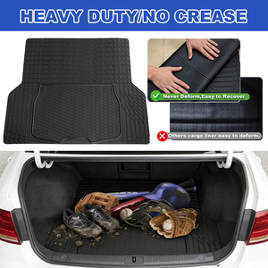 Tapete Antideslizante para <span class=keywords><strong>Maletero</strong></span> de Auto Viair, Diseño Recortable, Material de PVC Negro, Económico - Product Image 2