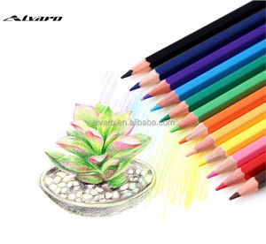 Lápices de <span class=keywords><strong>Colores</strong></span> de Madera de Alta Calidad para Dibujar y Colorear, 12 <span class=keywords><strong>Colores</strong></span>, Base de Aceite Suave 3.0, para Niños - Product Image 3