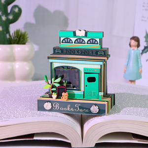 Ufficio/casa carta arte Desktop decorazione Custom Book Store modello 3d mano strappo note cancelleria 3D Memo Pad per regalo - Product Image 3