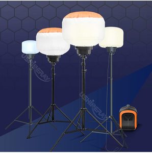 ไฟบอลลูน LED แบบพองลม 320w Ip54 สำหรับงานกลางแจ้ง โคมไฟสำหรับรถบ้านและการเดินทาง ให้แสงสว่างชั่วคราว - Product Image 4