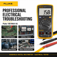 Multimètre numérique Fluke15B MAX-02 15BMAX-02, testeur électrique AC/DC avec garantie d'un an, protection IP40, 1000V