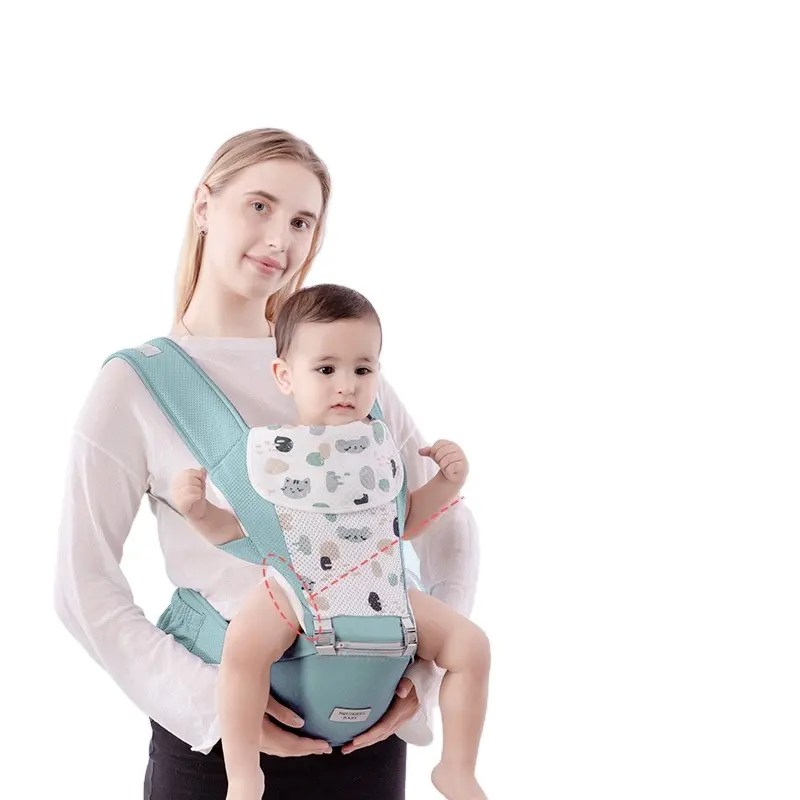 Custom Multifunctional Infant Cotton Baby Wraps Carrier Newborn Baby Carrier With Hip Seat Products