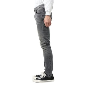 Nueva llegada de alta calidad de los hombres de pantalones vaqueros Super Skinny Fit desgastado Slim Fit pantalones clásicos personalizados de los hombres de mezclilla Jeans - Product Image 4