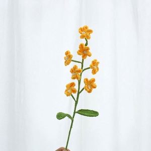 Decoración para el Hogar, Flores Artificiales de Myosotis Tejidas a Mano, Crochet Acrílico, Regalo para el Día de la Madre, Navidad, Económico, Venta al Por Mayor - Product Image 3