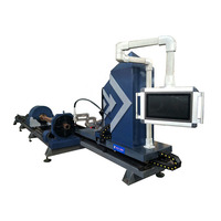 JNKEVO H I L faisceau cnc plasma rotatif tube coupe-tube 8 axes faisceau plasma machine de découpe avec huayuan plasma