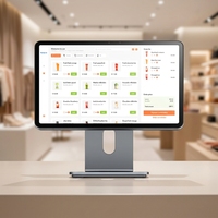 Terminal Interactivo Android Micropos de 12 Pulgadas con Chasis de Aleación de Aluminio Premium y 270 °   Pantalla Plegable