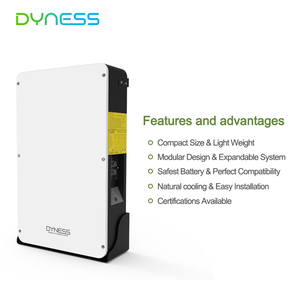 AU CEC Dyness Powerbox PRO 51,2 V 200AH Lifepo4 batería montada en la pared 10kwh 6000 ciclo batería doméstica con inversor híbrido Solis S6 - Product Image 2